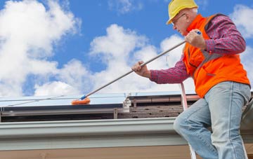 Backe soft wash roof cleaning